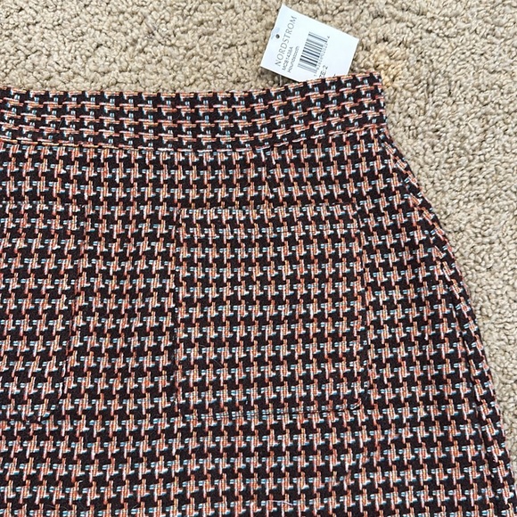Nordstrom ModCloth Houndstooth Skirt - Size 2 - Picture 3 of 5